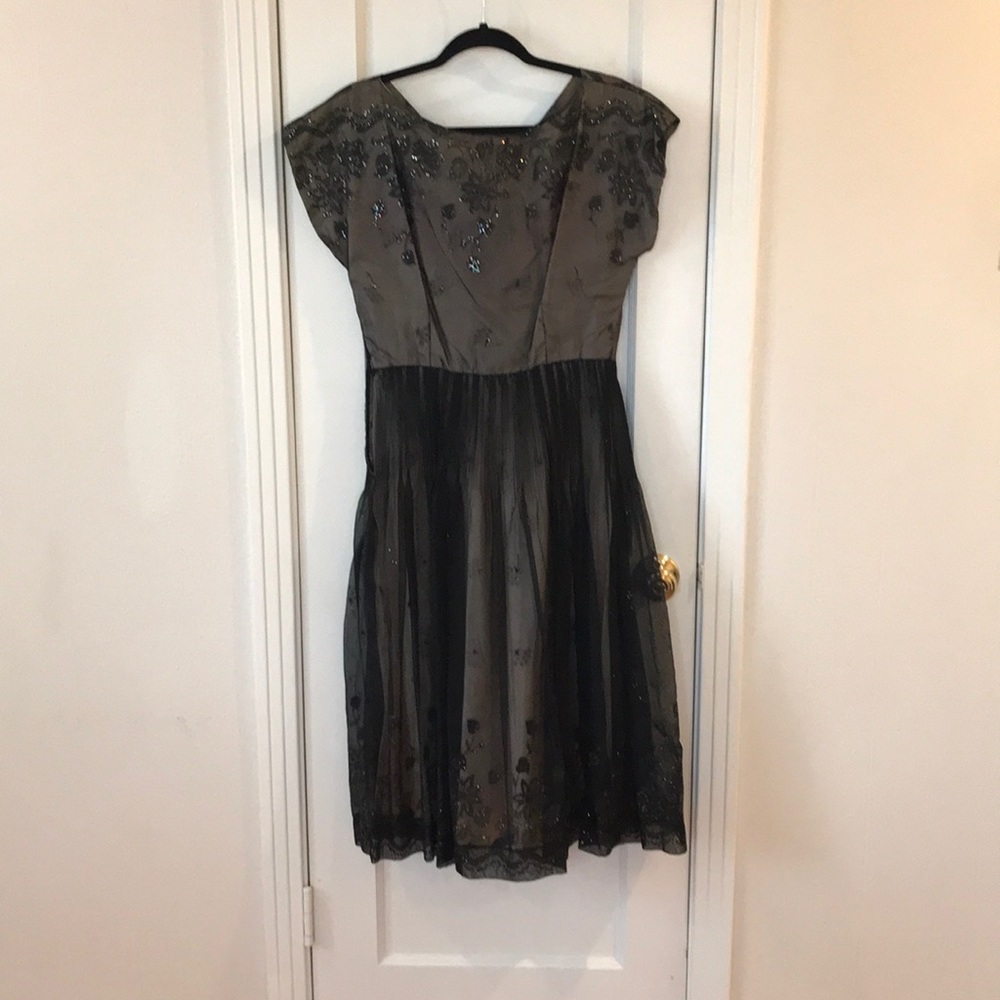 Unique Vintage Gather dress